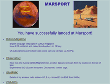 Tablet Screenshot of marsport.org.uk