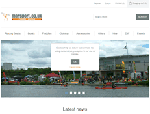 Tablet Screenshot of marsport.co.uk